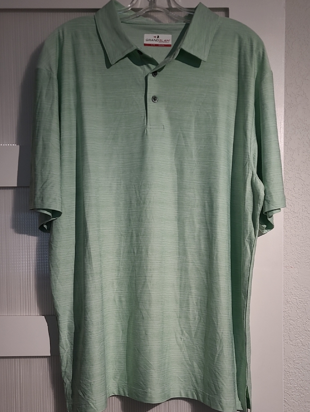 Grand Slam Men's Light Mint Polo Shirt